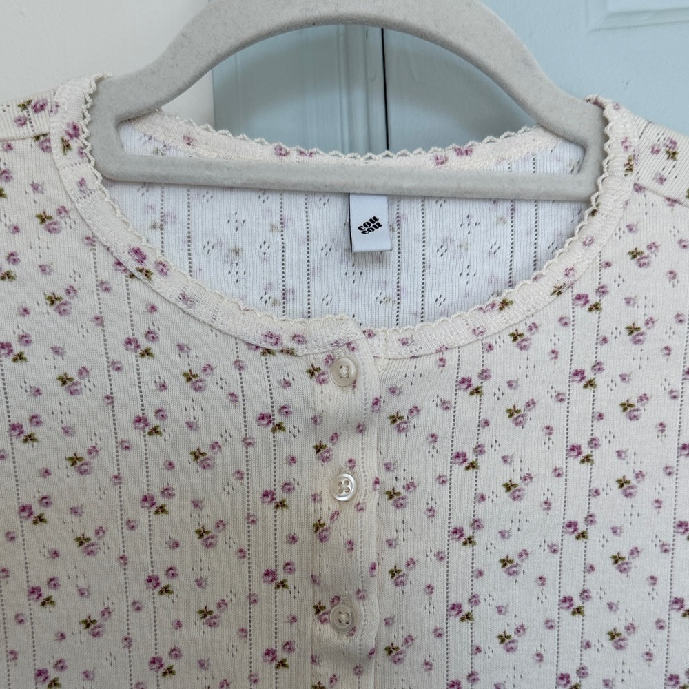 Cou Cou Intimates - English Rose - Cropped Cardi - Medium - Like New! - Picture 6 of 11